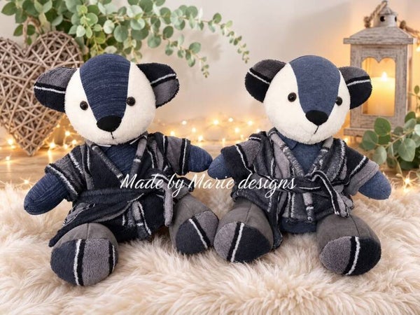 Custom Keepsake Memory Bear (Housecoat Edition)