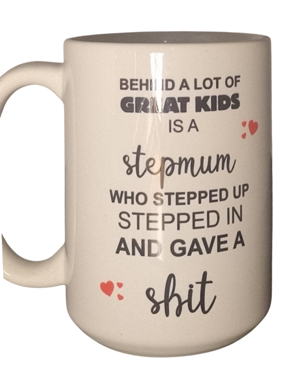 15oz Stepmum Ceramic Cup