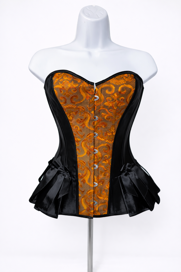 Golden Hourglass Corset