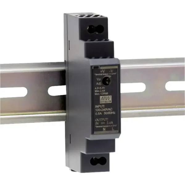 5V DIN-rail voeding