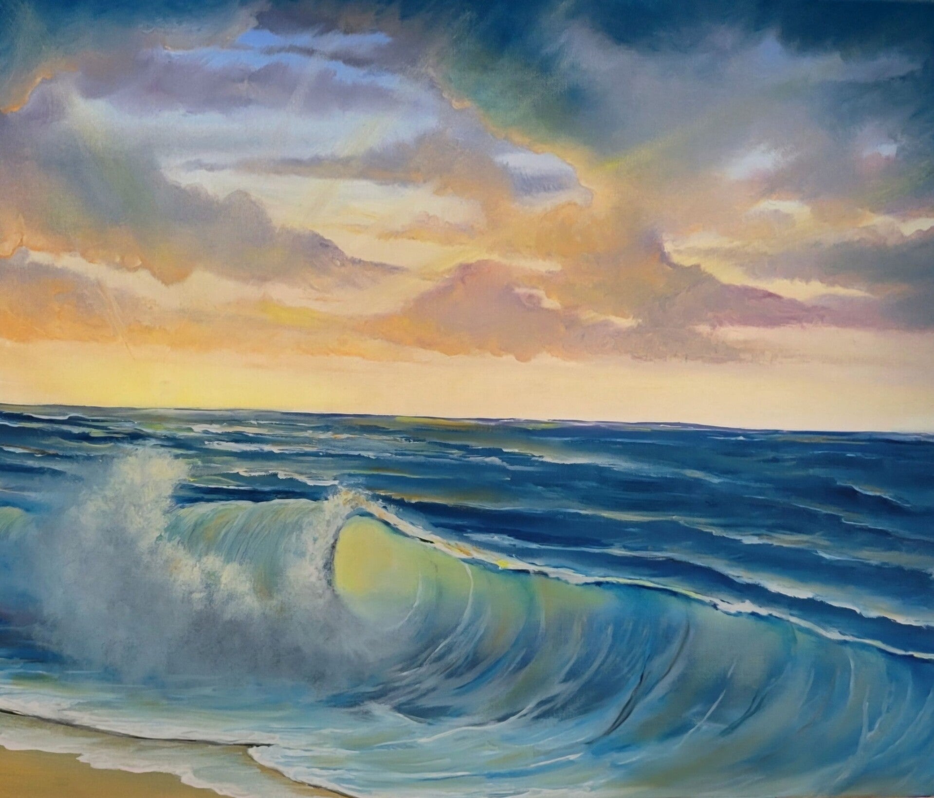 His Majesty in the Waves