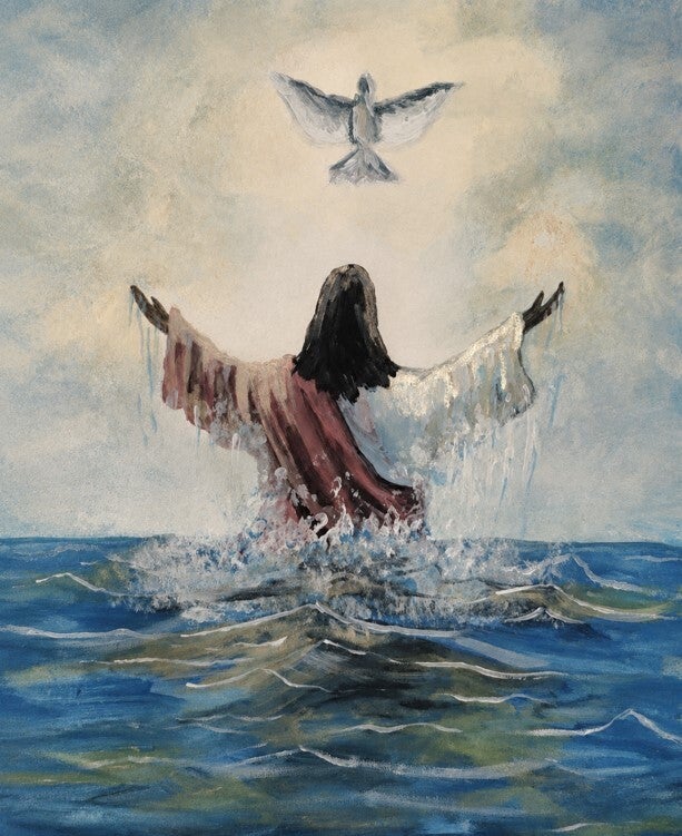 Baptism of Jesus- print