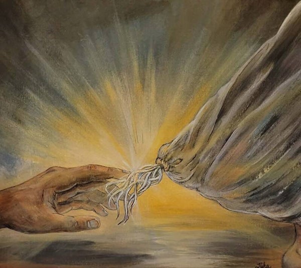 The hem of His Garment- Print