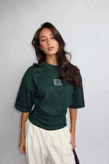 PRIORITY MONOGRAM SNATCHED TOPS - AUTUMN 25 - FALL GREEN