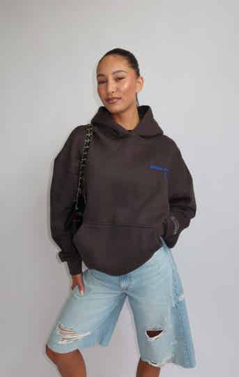 PRIORITY AW25 - WORK FROM HOME CLUB ESSENTIAL HOODIE - METEORITE GRA