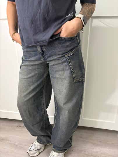 NIKKI BALLOON JEANS VINTAGE DENIM
