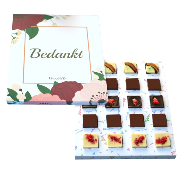 Bedankt Chocoladecadeau