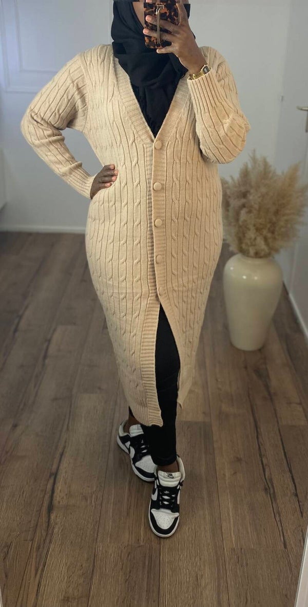 Gilet maille «  Maya »