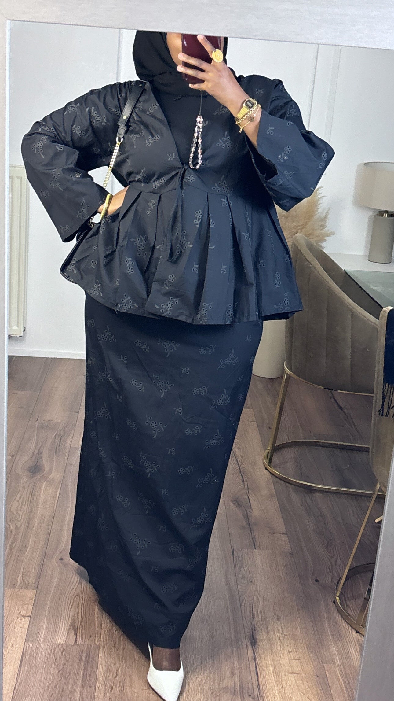 Ensemble brodé