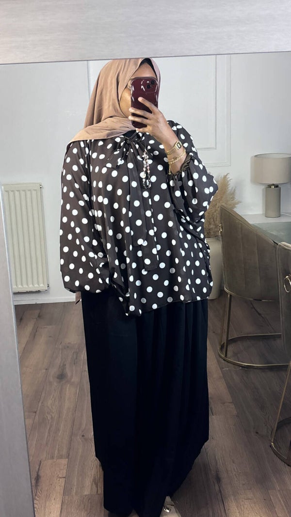 Blouse pois
