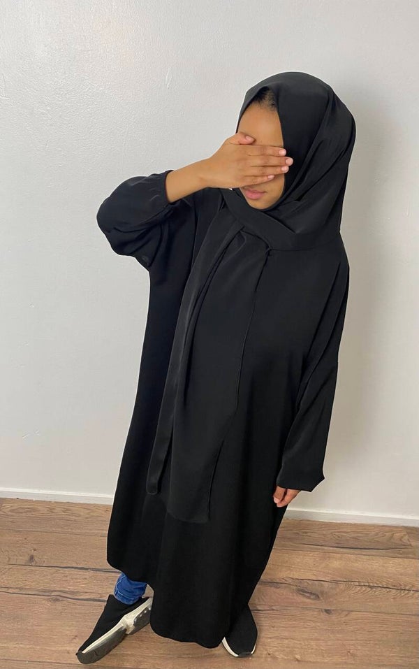 Abaya voile intégrée