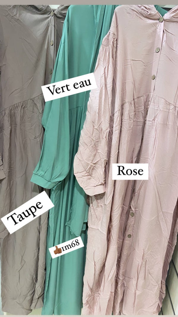 Robe voile intégrée