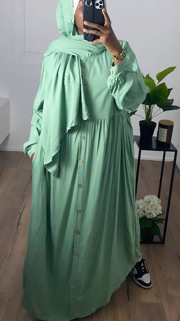 Robe voile intégrée
