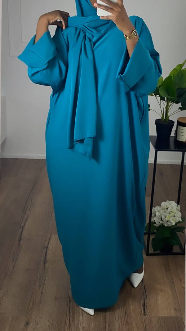 Abaya voile intégrée