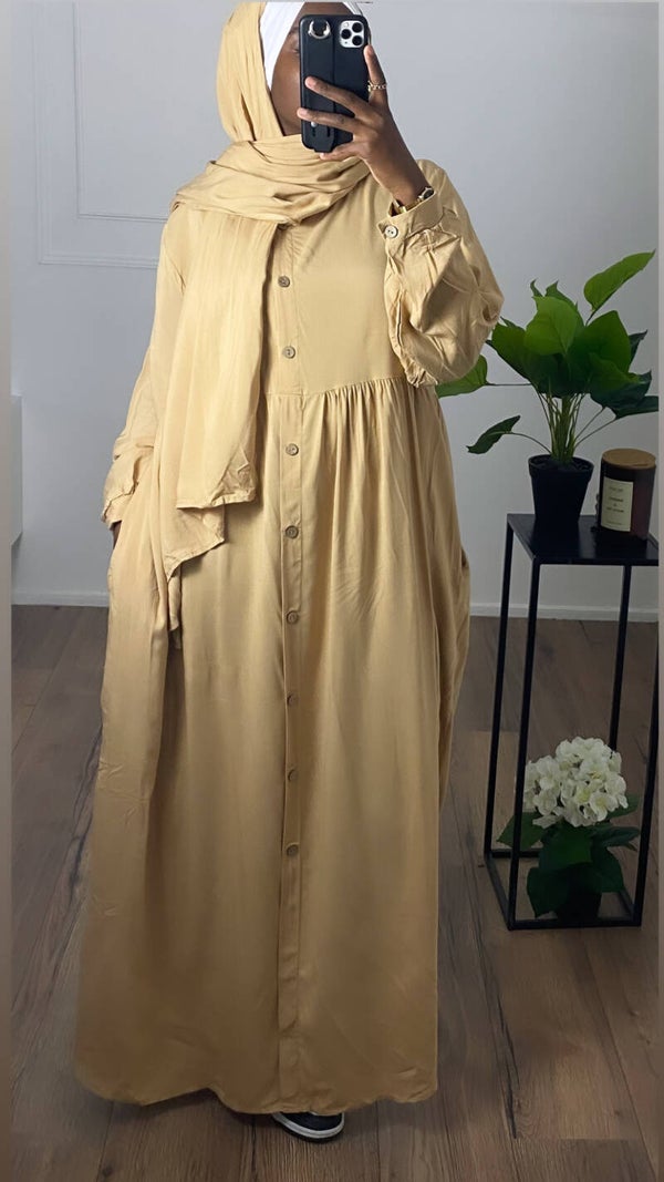 Robe voile intégrée