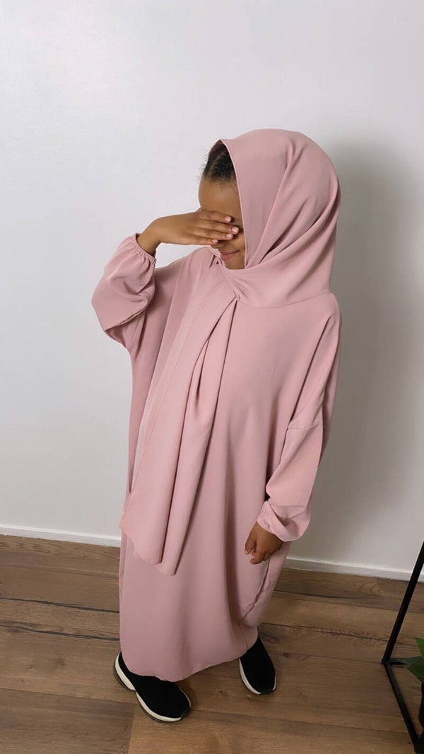 Abaya voile intégrée