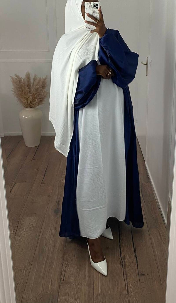KIMONO ORGANZA  (Marine)