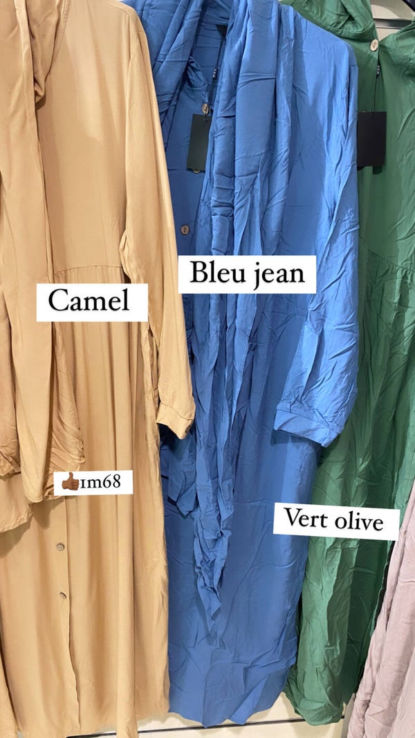 Robe voile intégrée