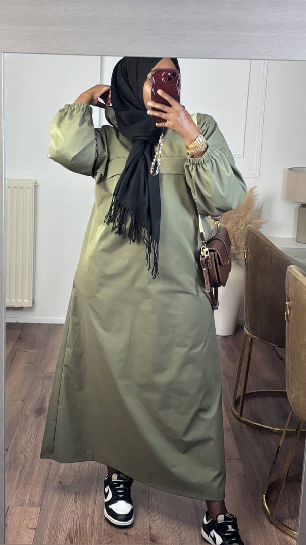 Robe capuche
