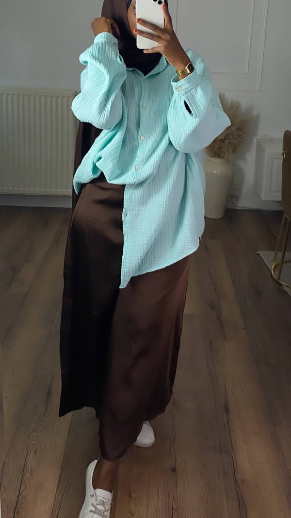 Jupe satin