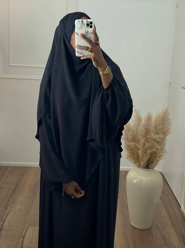 Khimar soie de medine