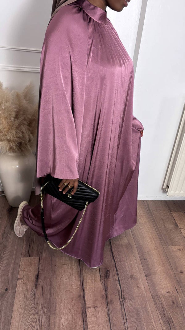Robe satinée