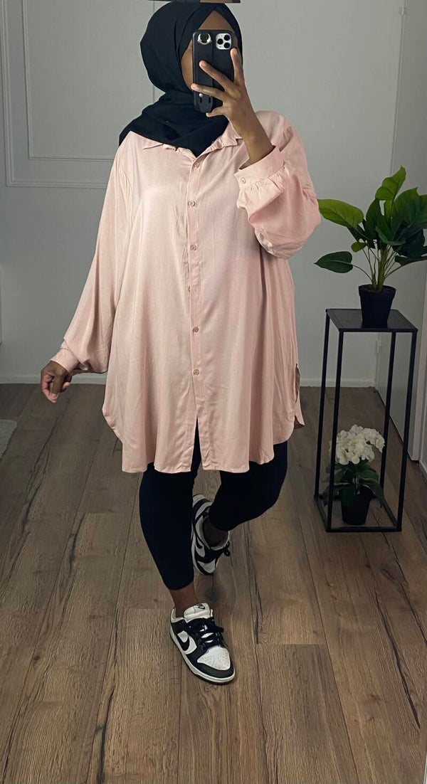 Chemise mi-longue