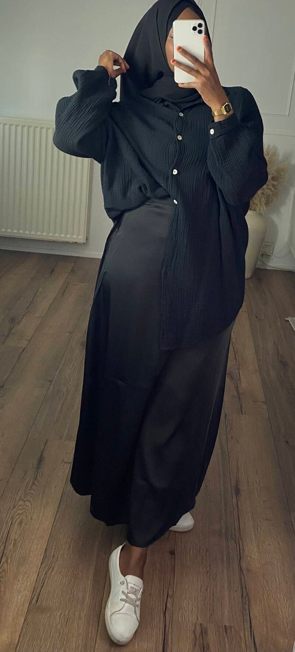 Jupe satin