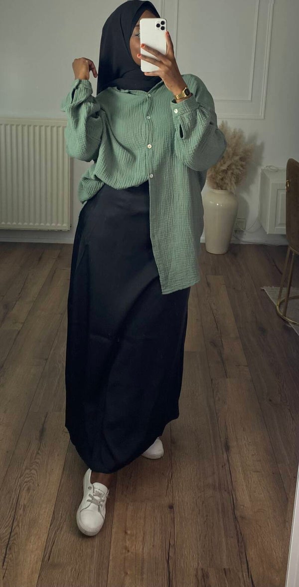 Chemise Gaz de coton