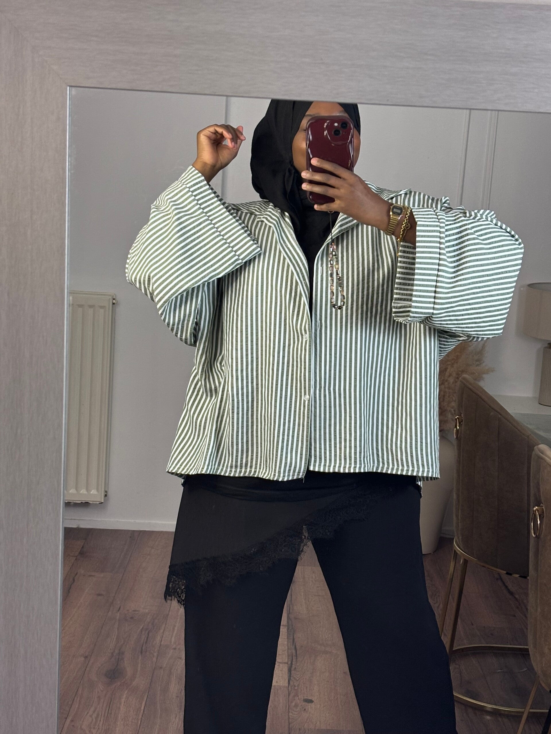 Chemise rayée