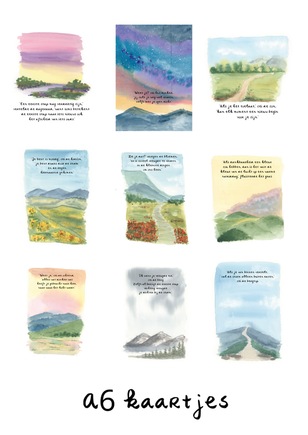 IK HELP JE 4 - 22 kaarten en 1 A4 print