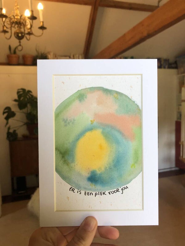 Origineel kunstwerkje  - er is een plek voor jou