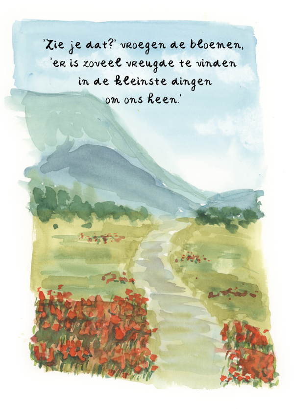 A6 Kaartje 16. Vreugde in de kleinste dingen