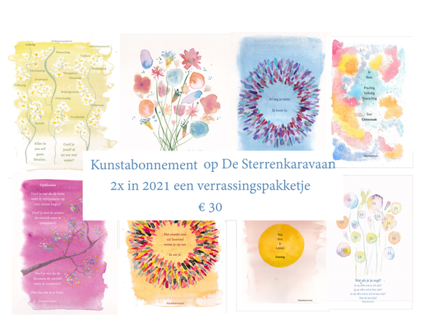 Kunstabonnement De Sterrenkaravaan