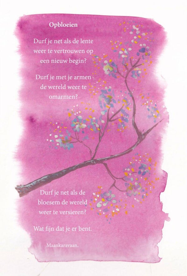 Kaartje A6 'Opbloeien'