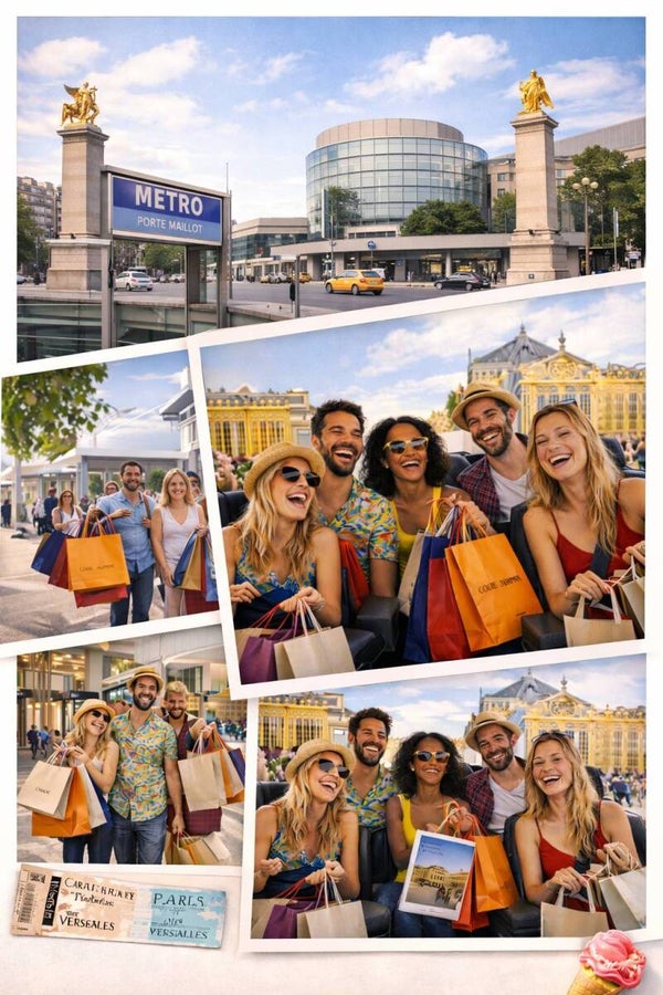 Package Shopping and Culture with McArthurGlen Paris-Giverny And Versailles Palace €68(Saturday only)