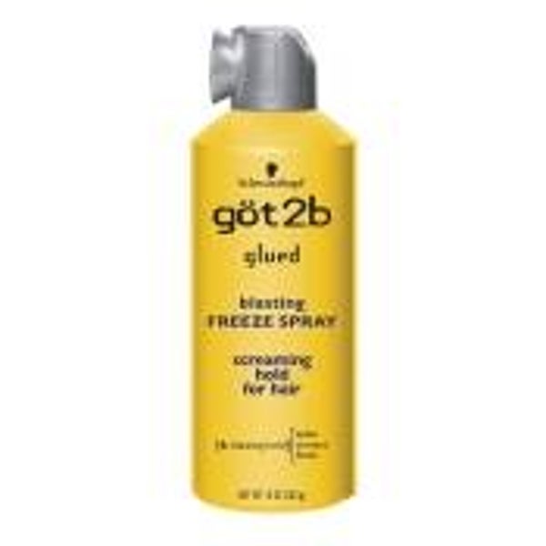 Got to be glued freeze spray