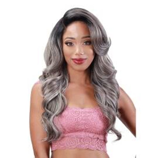 Grey wig