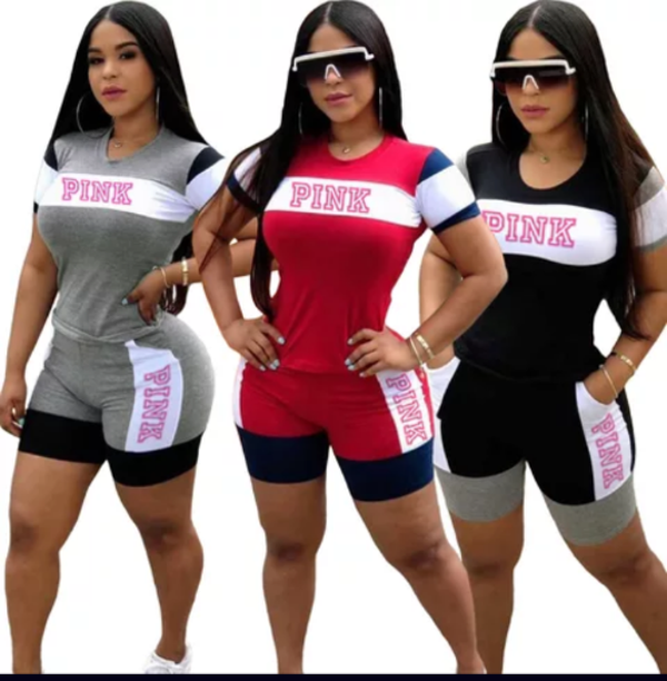 Pink print 2 set