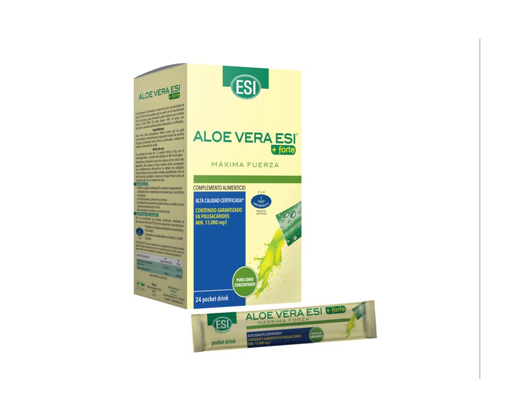 Zumo de Aloe Vera +Forte Zumo concentrado de Aloe Vera para depurar el organismo.