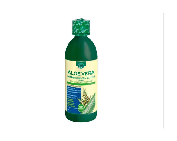 Aloe Vera zumo Con Olivo del Mediterraneo