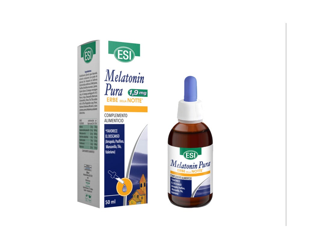 MELATONIN PURA Gotas con Erbe de la Notte