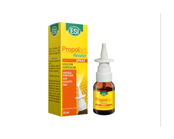 Propolaid RinoAct Spray Spray nasal con extracto de própolis.