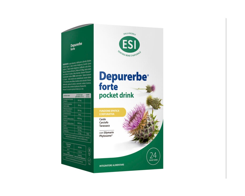 Depurerbe Forte Pocket drink Función Hepática y Depurativa.