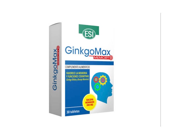 Gynkgomax Memory Favorece la memoria y las funciones cognitivas.