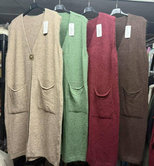 Long gilet