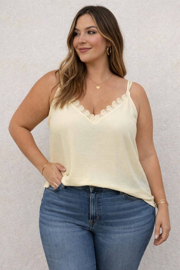 Top Jaune Pastel