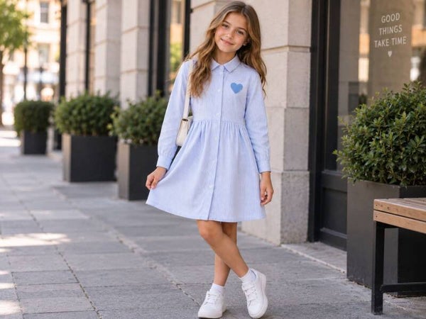 Robe lignée cœur