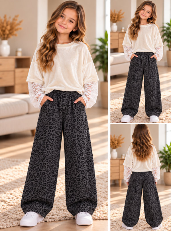 Pantalon léopard