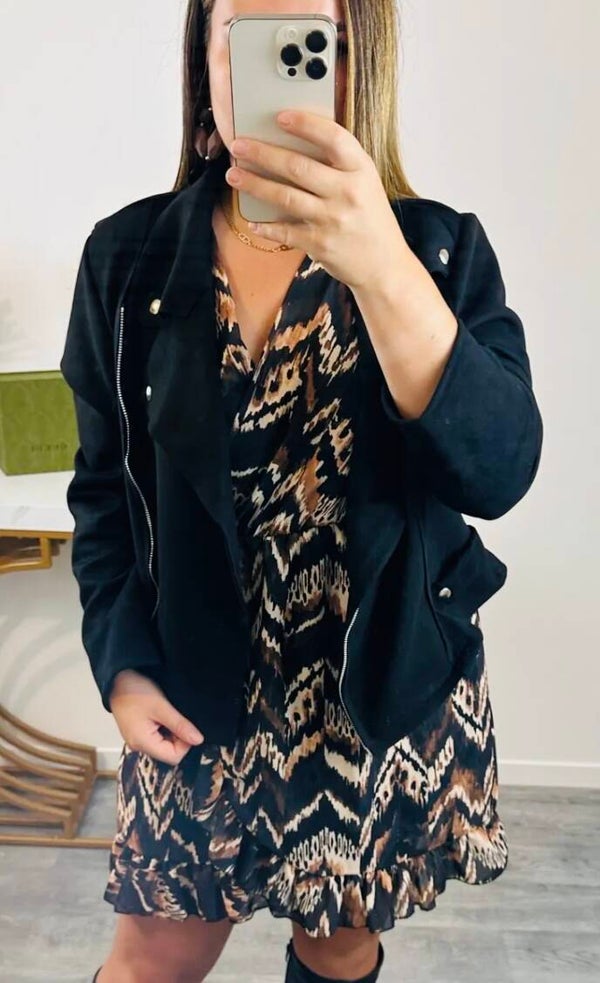 Perfecto Suédine Noir 🖤
